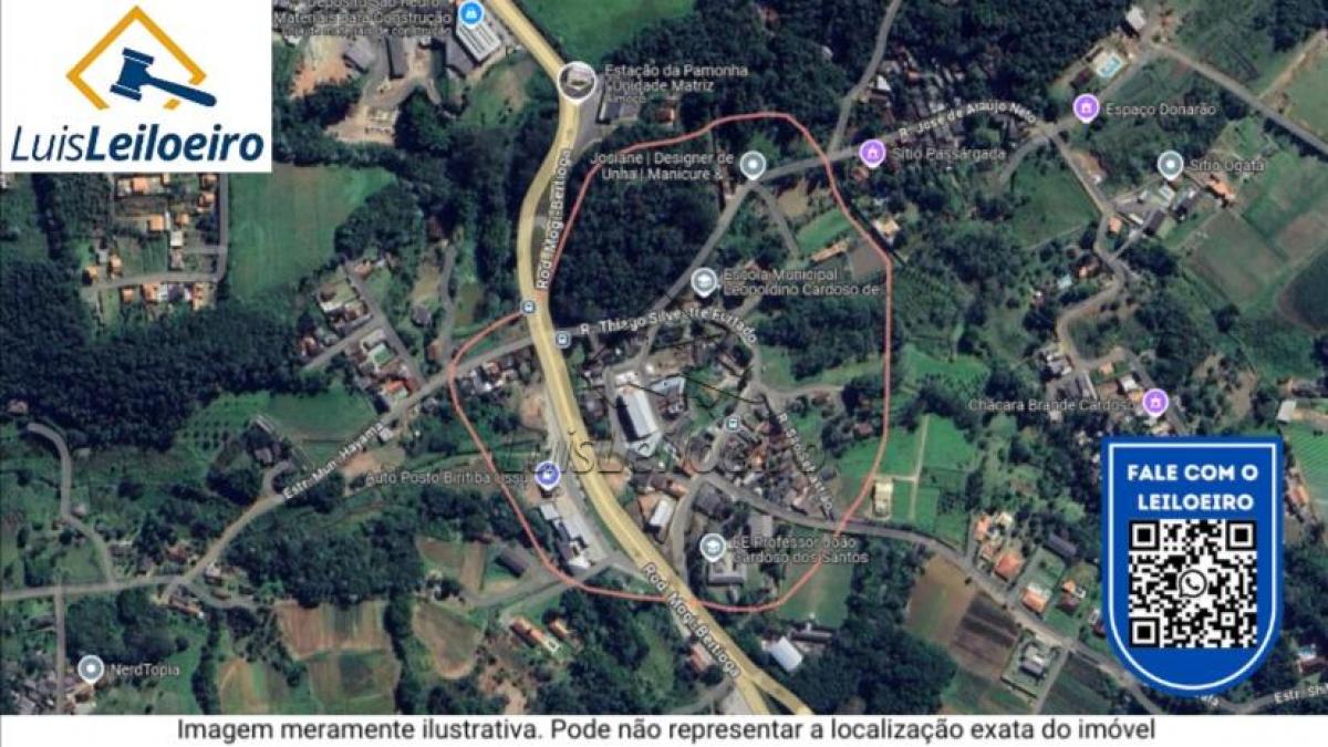 Terreno sem construções, composto de parte do Sitio Akio, situado no Bairro do Biritiba Ussu, zona rural do Distrito de Taiaçupeba, Mogi das Cruszes/SP. Com área total de 24.156,85 m².