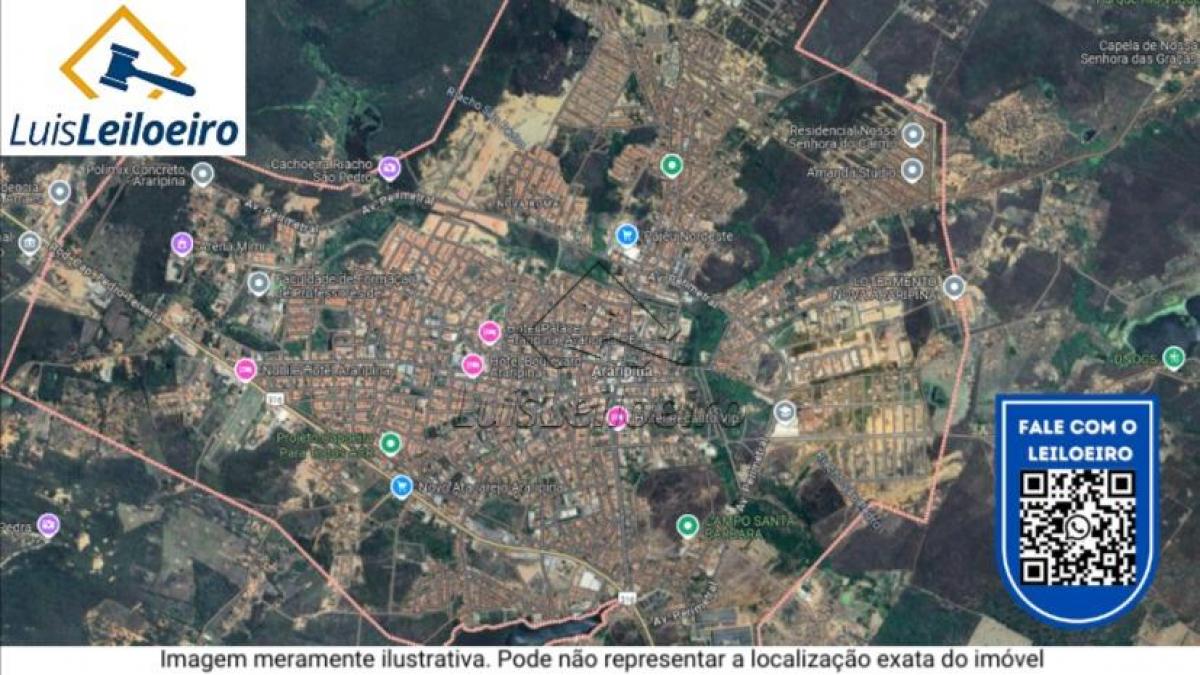 UMA GLEBA DE TERRA, com área de 18,00 ha, com benfeitorias, situada no Sítio Alagoinha, Fazenda São Gonçalo, na Zona Urbana da Cidade de Araripina/PE