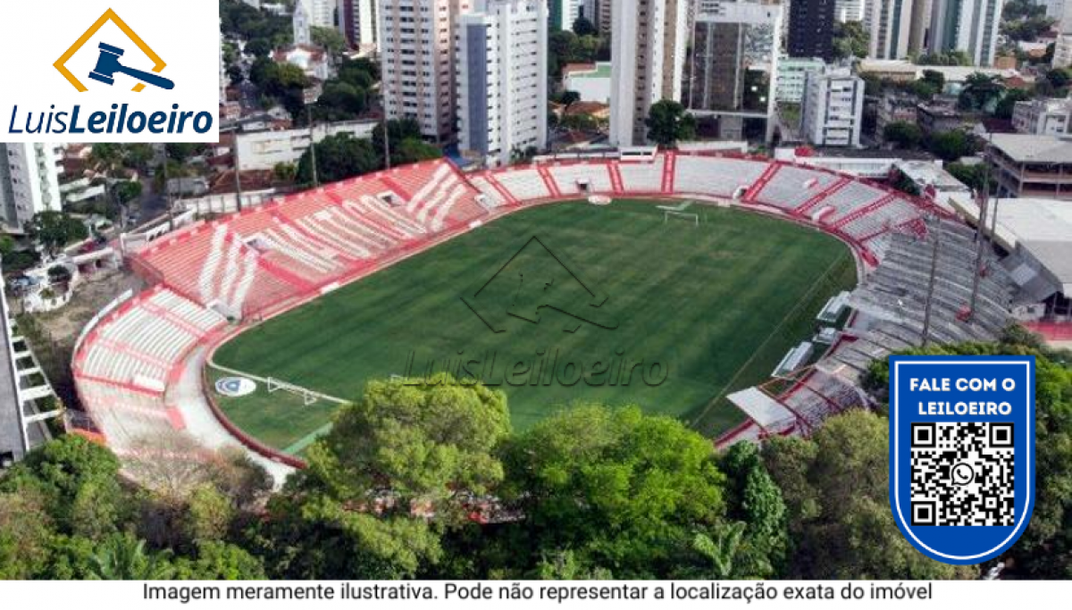 Imóvel na Av. Rosa e Silva, 1086, ESTÁDIO DOS AFLITOS, Aflitos, Recife, PE, área do terreno 36.353,25m2.