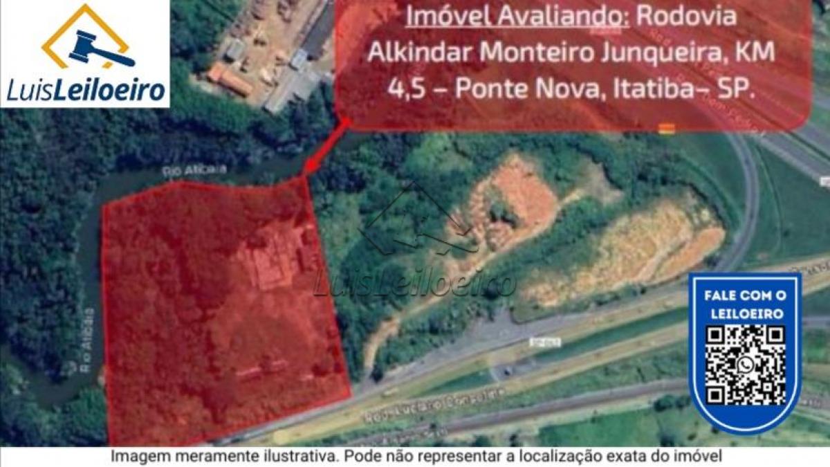 Gleba de terras com construções, na Rodovia Alkindar Monteiro Junqueira, KM 4,5, Ponte Nova, Itatiba/SP. Com área total de 20.117,82m².