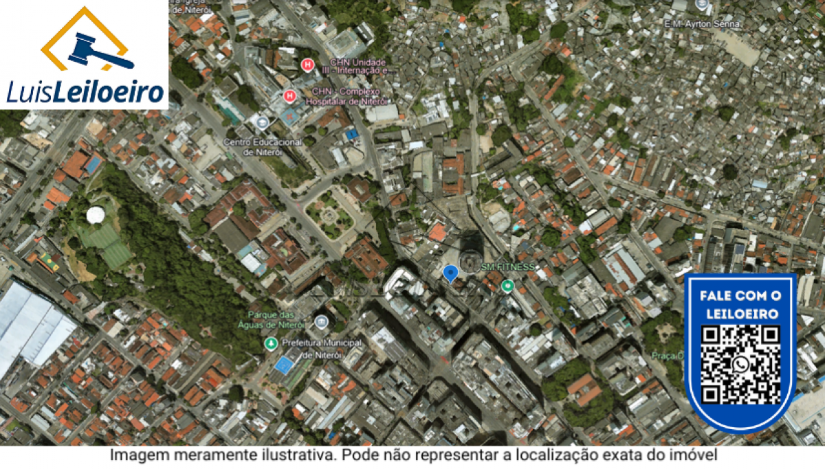 Loja nº 1702 do Edifício Seller Center ¿ Niterói Shopping, na Rua da Conceição nº 188, Centro, Niterói/ RJ. Área: 102m². Com direito à vaga de garagem no estacionamento.