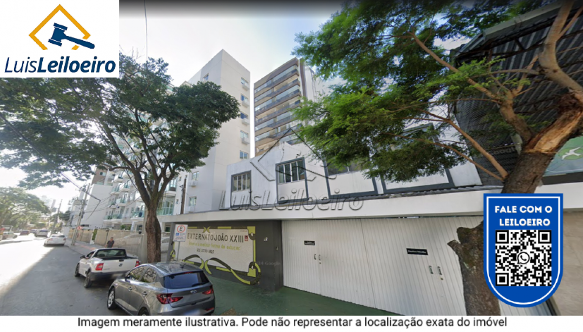 Imóvel situado à Rua Arisio Lessa, n° 20, Centro, Campos Dos Goytacazes/RJ. Medindo 6,70m de largura por 31,95m de comprimento de ambos os lados. Nesse imóvel encontrasse instalada a escola Externato João XXIII.