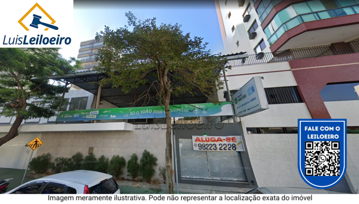 Imóvel situado à Rua Arisio Lessa, n° 20, Centro, Campos Dos Goytacazes/RJ. Medindo 6,70m de largura por 31,95m de comprimento de ambos os lados. Nesse imóvel encontrasse instalada a escola Externato João XXIII.