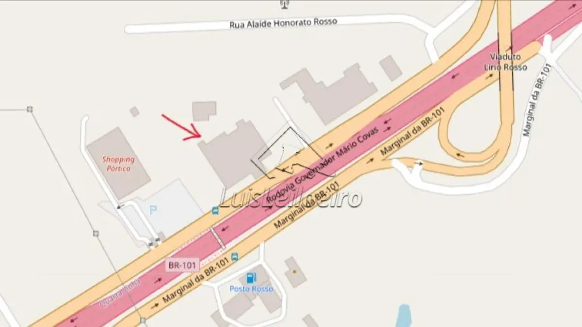 Imóvel Industrial - Rodovia BR 101, ao norte com a Madeplac, com benfeitorias Criciuma/SC