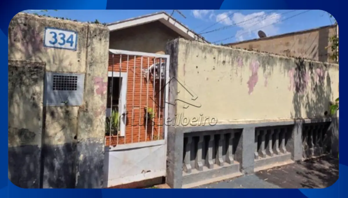 LOTE 119 - TERRENO COM BENFEITORIAS - Casa residencial na Rua Camilo de Matos, nº 334, e 3 prédios comerciais/industriais na Rua Liberdade, nº 60 e 90, e Rua Armando Sales, nº 87, Ribeirão Preto/SP