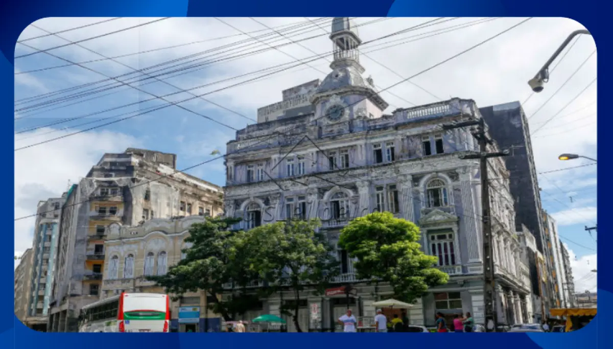 LOTE 092 - PRÉDIO COMERCIAL - Prédios nº 36 e 40, Praça da Independência, Santo Antônio, Recife/PE
