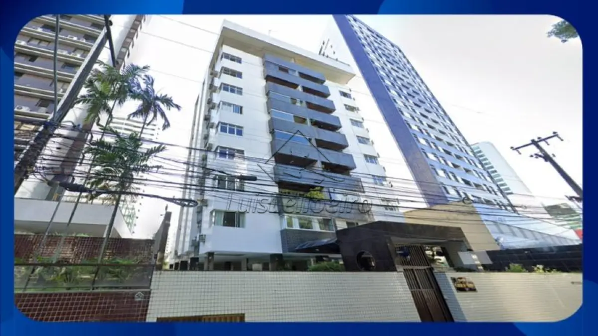LOTE 005 - APARTAMENTO - Apartamento 602, Edifício Conde de Nassau, com 2 vagas de garagem, Rua Visconde de Jequitinhonha, nº 518, Boa Viagem, Recife/PE, Área útil de 156,18m²