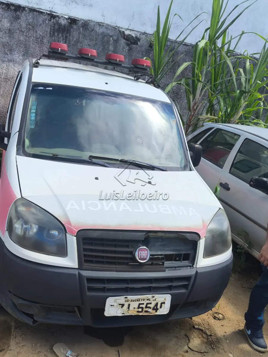 LOTE 029 - FIAT/DOBLO GREENCAR M04 AMBULANCIA/1.4/2016
