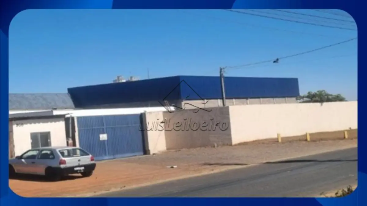 LOTE 036 - GALPÃO - Rua Cargill, Distrito Industrial, Setor Norte 3ª Etapa, Uberlândia/MG, com área averbada de 815,48m² e área total do terreno de 7.155,00m².