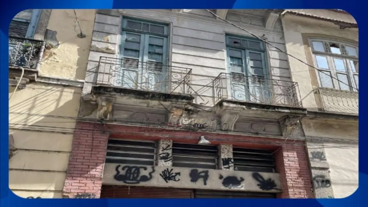 LOTE 064 - PRÉDIO RESIDENCIAL E COMERCIAL - Prédio residencial e comercial localizado na Rua dos Andradas, nº 141, Rio de Janeiro/RJ, possuindo 3 pavimentos, com área total construída de 264,00m².
