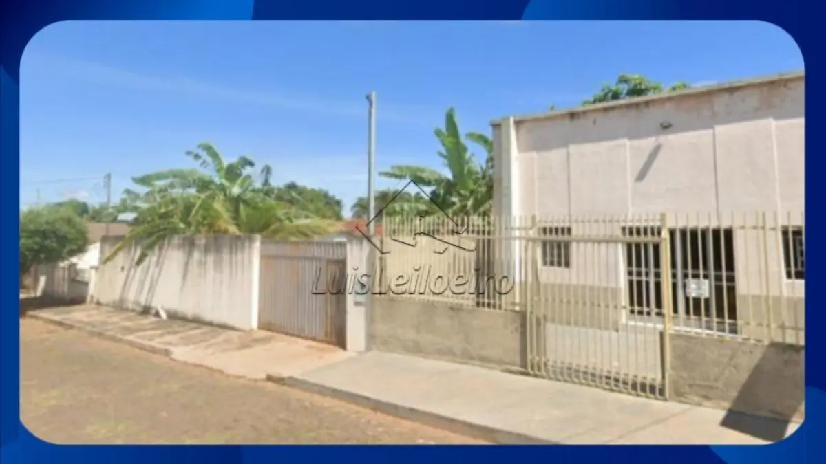 LOTE 002 - CASA - Rua Quintino Bocaiuva, 14, Bairro das Andorinhas, Tupaciguara/MG, Área Superficial de 375,00m² e Área Construída de 50,05m²