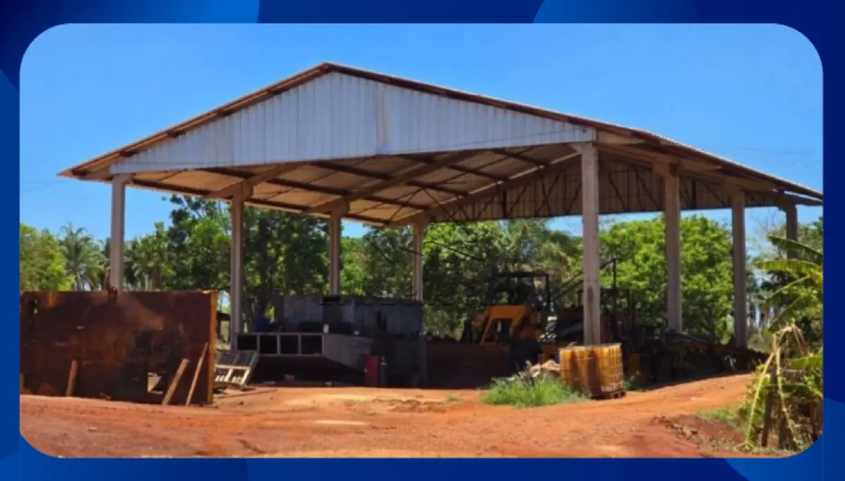 LOTE 132 - IMÓVEL INDUSTRIAL- Distrito Industrial, São Simão/GO, Área de 73.177m²