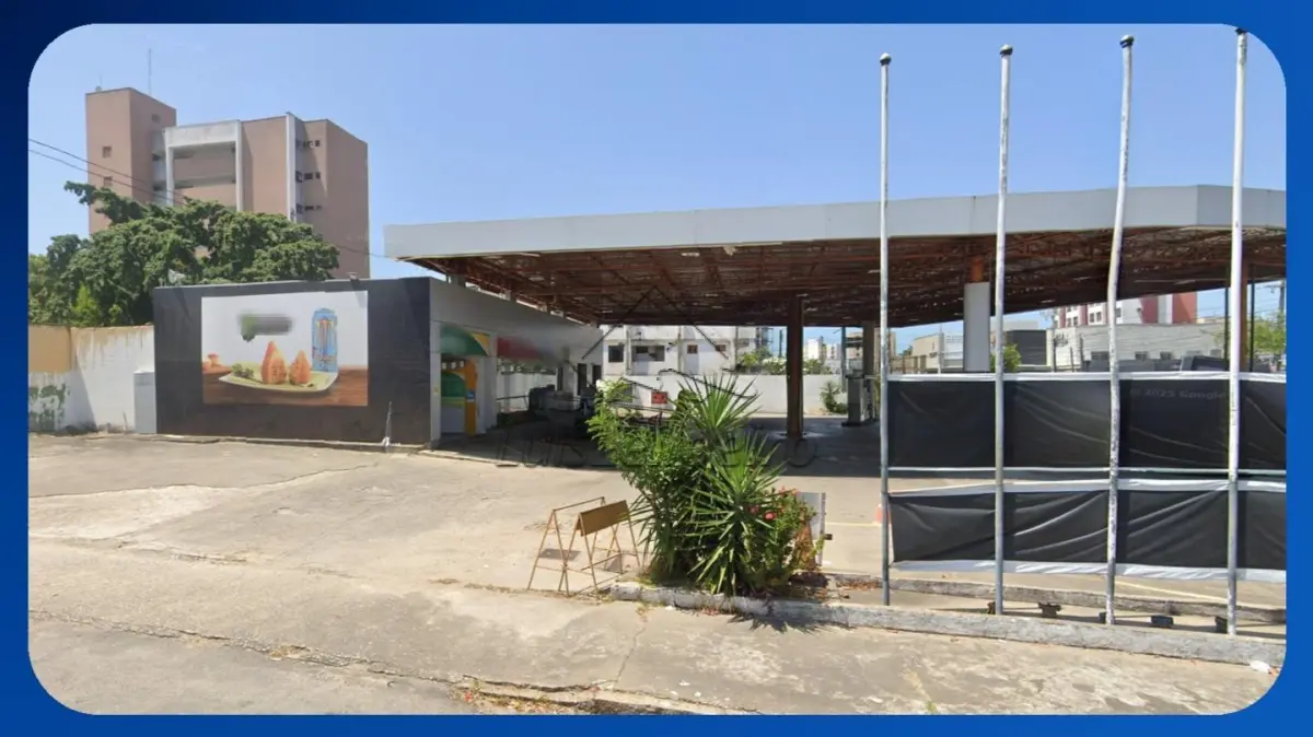LOTE 006 - PRÉDIO COMERCIAL - Av. Pontes Vieira, 1341, Tauape, Fortaleza/CE (Posto de Gasolina com loja de conveniência, escritório, troca de óleo, 4 bombas de combustível e lava jato - construção não averbada na matrícula), Área de 3.933,00m²
