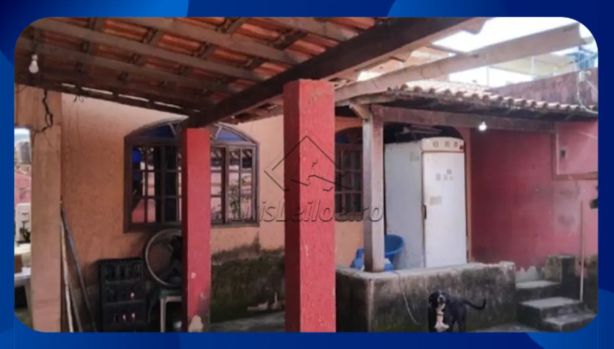 LOTE 030 - CASA - Rua das Gardênias, nº 65, Santo Antônio, Duque de Caxias/RJ, Área de 150m² de terreno e 57m² de área construída