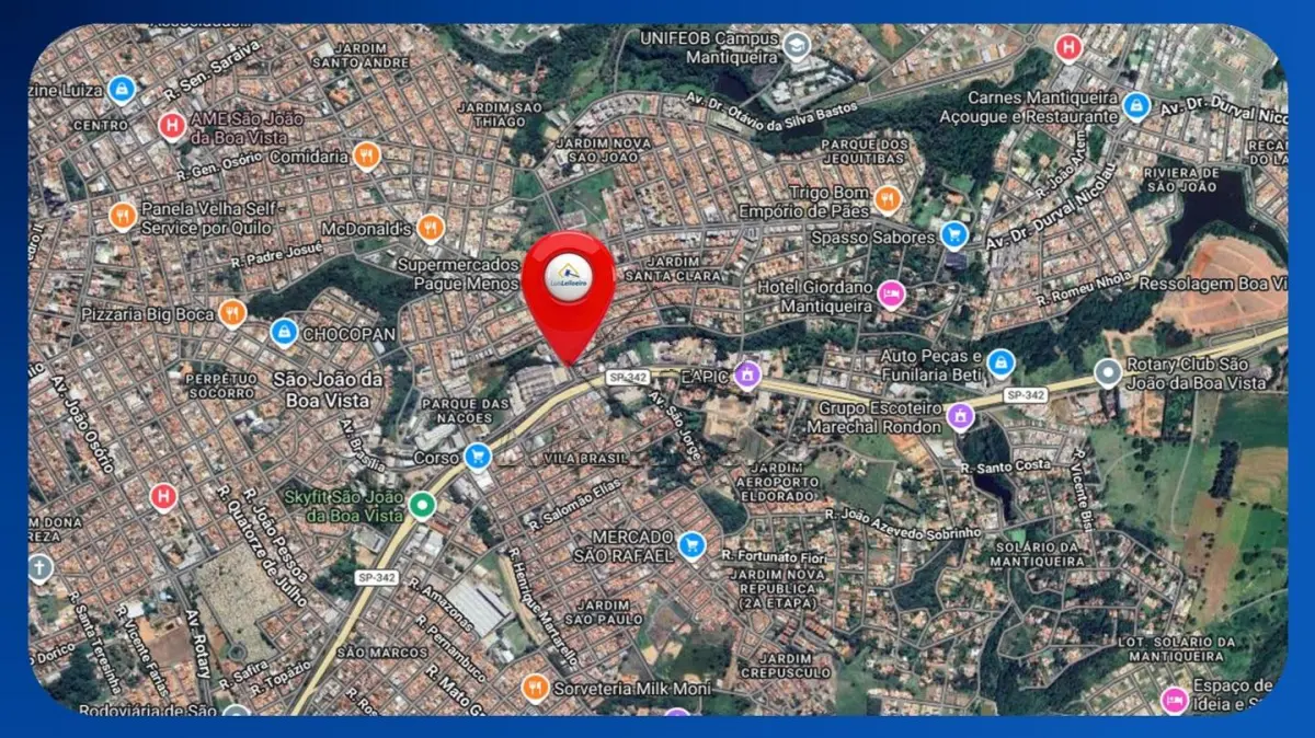 LOTE 005 - GALPÃO INDUSTRIAL - Av. Doutor Oscar Pirajá Martins, 1640, São João da Boa Vista/SP, Área total de 41.427,51m² (Área construída: 23.270,70m²)