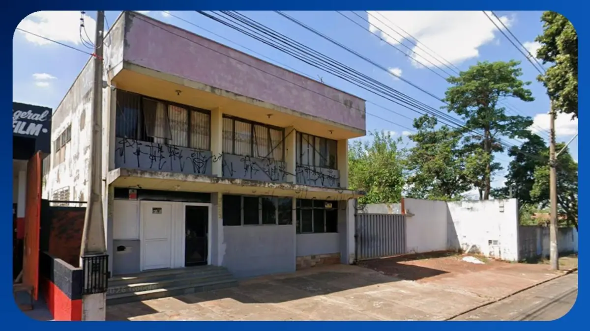 LOTE 075 - PRÉDIO COMERCIAL - Av. Engenheiro Camilo Dinucci, 3915/3923, Jardim Regina, Araraquara/SP, Área construída de 235,36m² (Terreno: 613,92m²)