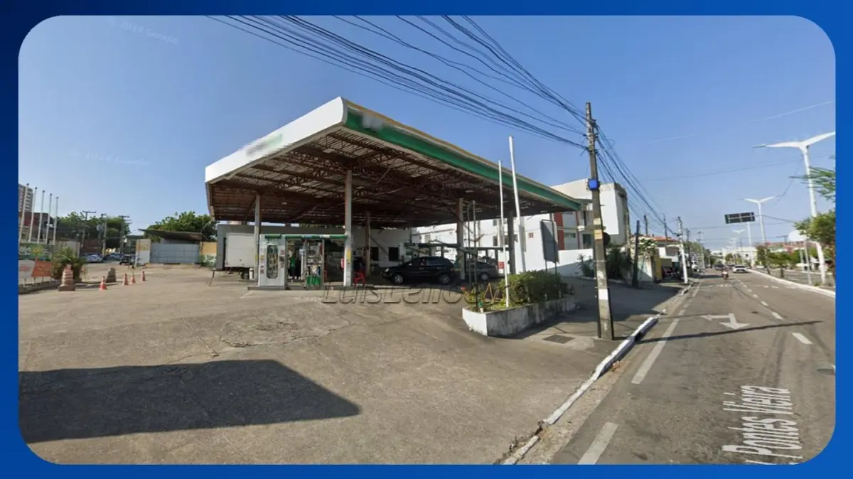 LOTE 006 - PRÉDIO COMERCIAL - Av. Pontes Vieira, 1341, Tauape, Fortaleza/CE (Posto de Gasolina com loja de conveniência, escritório, troca de óleo, 4 bombas de combustível e lava jato - construção não averbada na matrícula), Área de 3.933,00m²