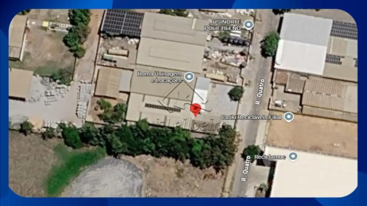 LOTE 020 - LOTE COM BENFEITORIAS - Lote 14 (Quartoze), Quadra 09 (Nove), Rua Quatro, nº 139, Distrito Industrial, Montes Claros/MG, Área de 2.100m²