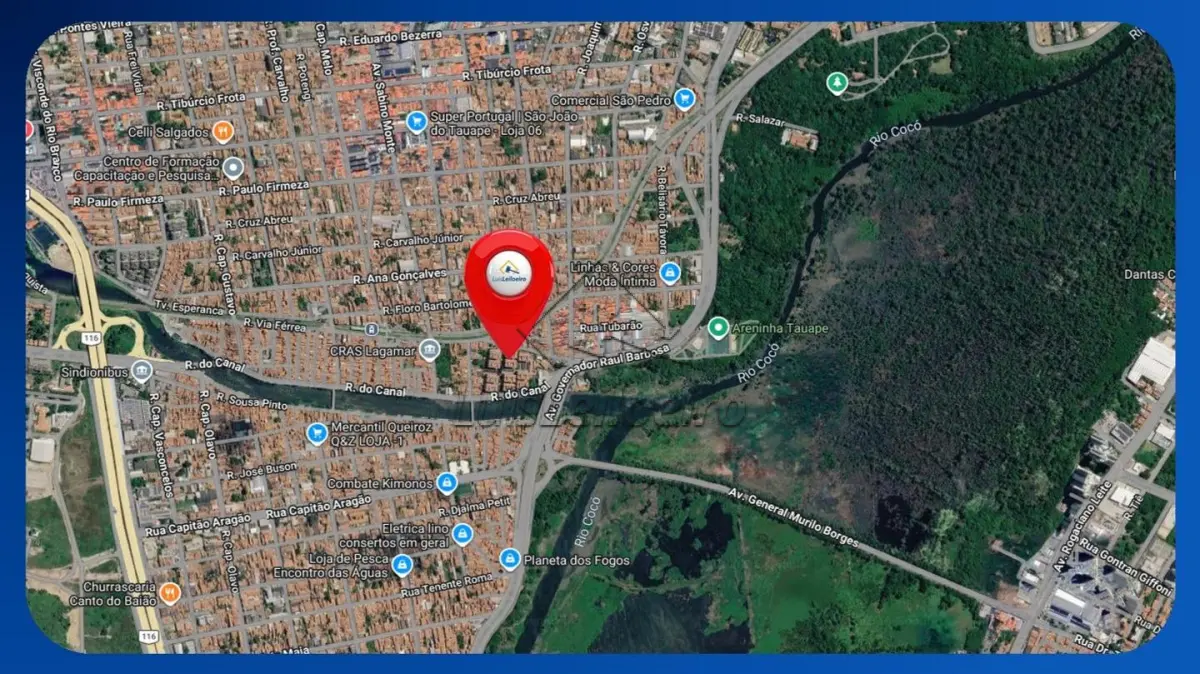 LOTE 083 - APARTAMENTO - Rua Evaristo Reis, 309, Bloco A, Apto 203, Residencial Samburá, São João do Tauape, Fortaleza/CE, Área privativa de 52,30m²