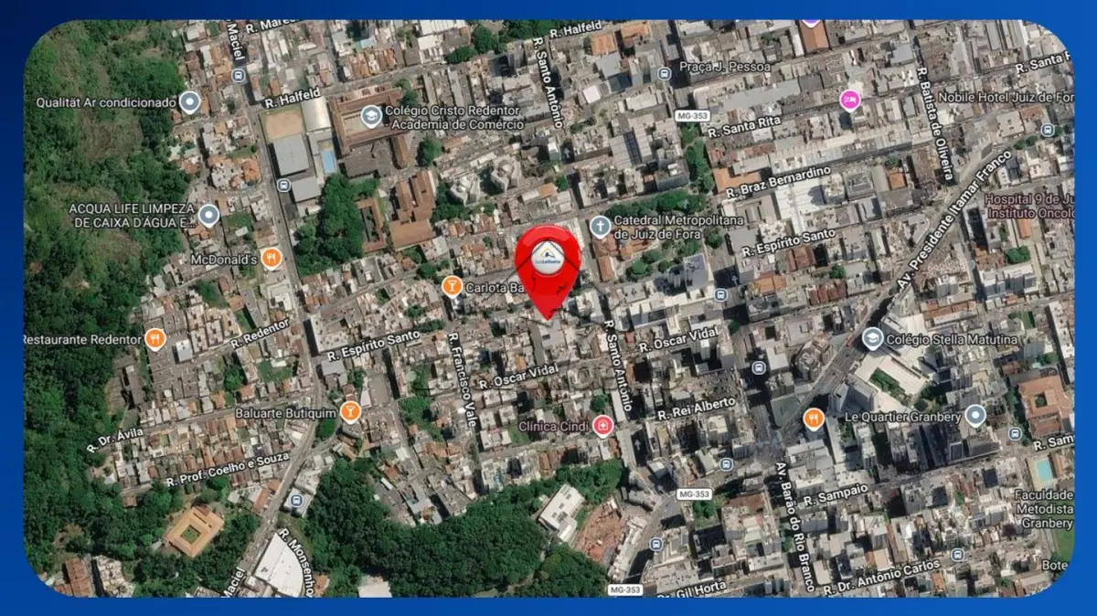 LOTE 015 - PRÉDIO COMERCIAL - Rua Espírito Santo, nº 1.301, Centro, Juiz de Fora/MG, com área de 1.813,00m²