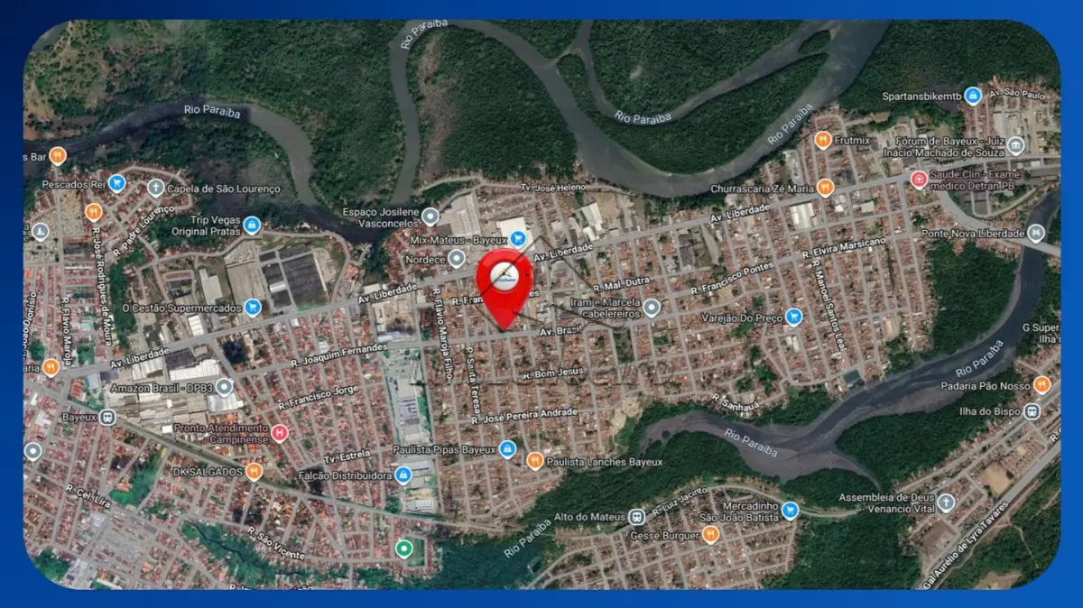 LOTE 034 - PRÉDIO COMERCIAL - Rua Firmino Caetano, 210, SESI, Bayeux/PB (edificado sobre 8 lotes de terreno)
