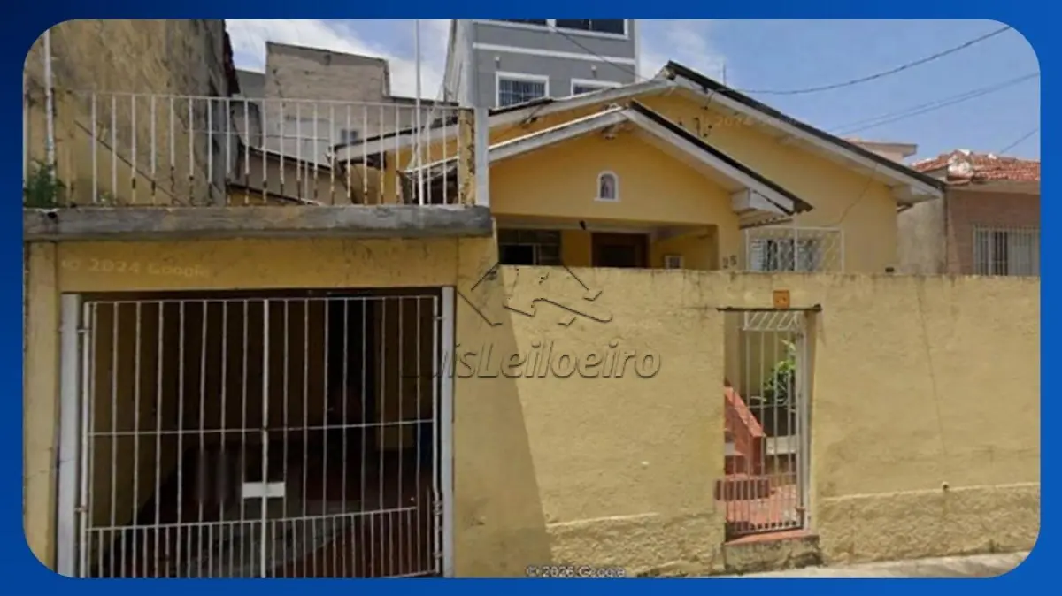 LOTE 045 - TERRENO COM FENFEITORIAS - Rua Doutor Salvador Carboni, 25/31, São Paulo/SP, penhora sobre 1/6 do bem