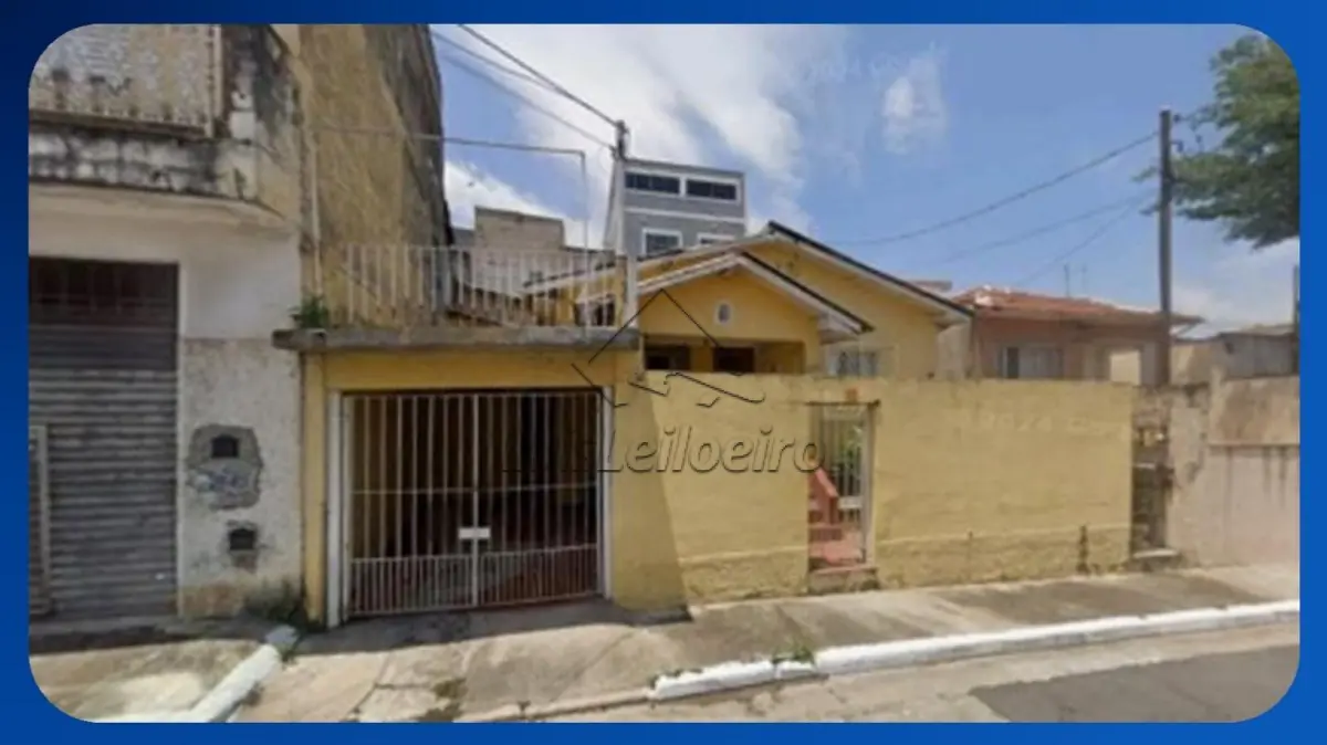 LOTE 045 - TERRENO COM FENFEITORIAS - Rua Doutor Salvador Carboni, 25/31, São Paulo/SP, penhora sobre 1/6 do bem