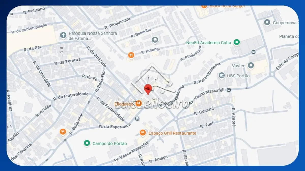 LOTE 033 - APARTAMENTO - Nº 43, 4º andar, Edifício Pedra Preta, Jardim Residencial Rio das Pedras, Rua Pirajussara, 55, Portão, Cotia/SP, Área de 55,26m²