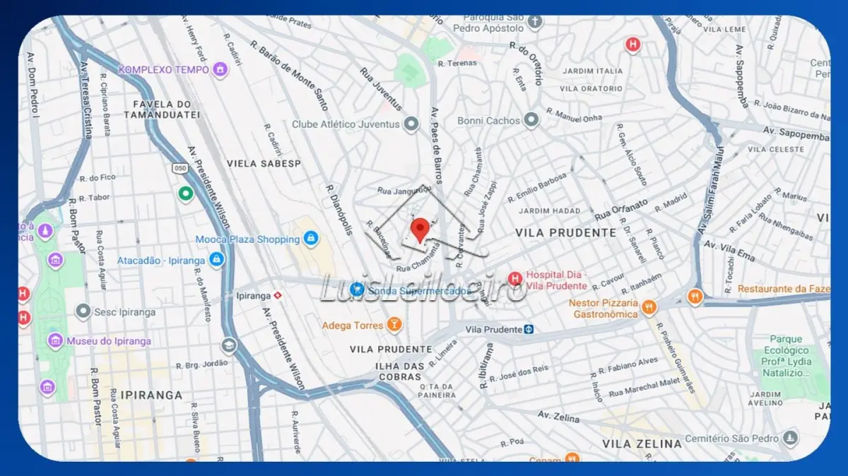 LOTE 029 - APARTAMENTO - Nº 94, 9º andar, Edifício Villa Borghese, Rua Ilansa, 253, Mooca, São Paulo/SP, penhora sobre 50% do bem, Área de 123,35m²
