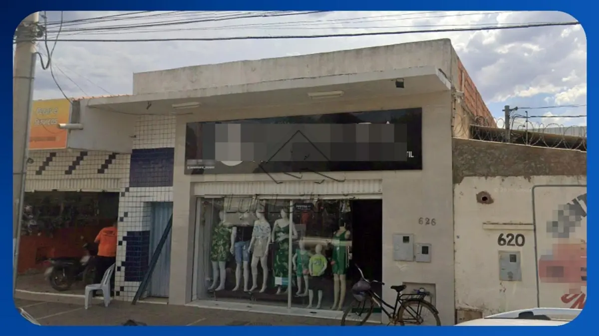 LOTE 044 - PRÉDIO COMERCIAL - Av. Manoel Ataíde, 626, Santo Antônio, Janaúba/MG, Área de 320,00m²