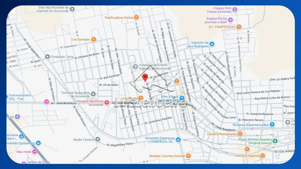 LOTE 048 - PRÉDIO RESIDENCIAL - Rua Félix Paiva, 135, São Cristóvão, Arcoverde/PE