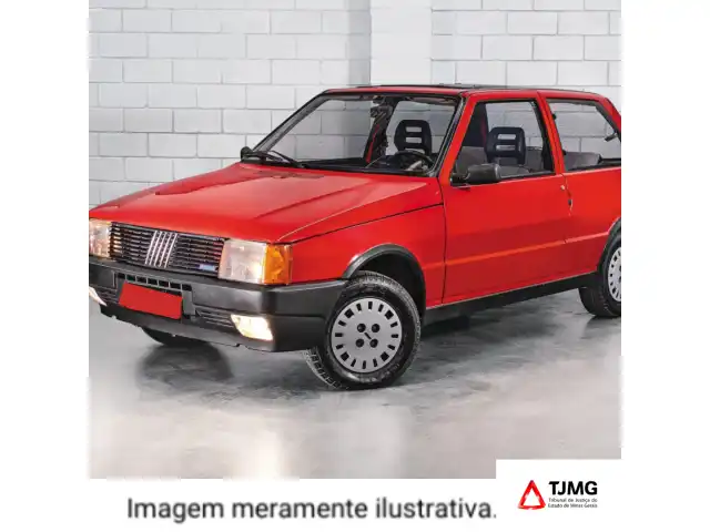 Leilão de um automóvel Fiat Uno