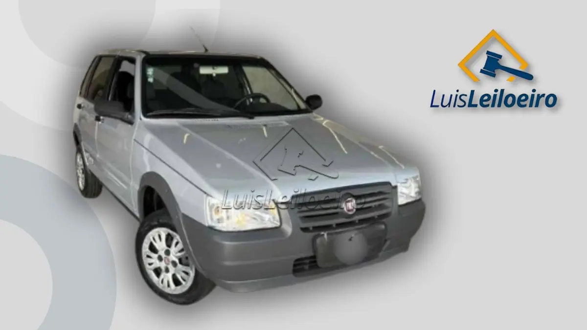 LOTE 000 - FIAT UNO MILLE WAY ECON - Ano: 2013