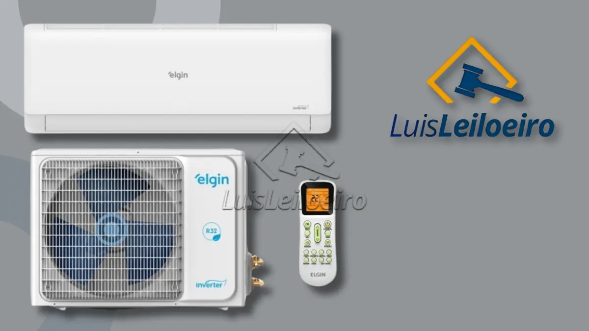 LOTE 000 - Ar Condicionado Split Elgin 18.000 BTUs 220V - Modelo HW/FI 18B21A