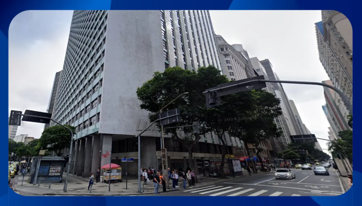 LOTE 167 - SALA COMERCIAL - Sala nº 808, Edifício AV Central, Avenida Rio Branco, nº 156, Centro, Rio de Janeiro/RJ