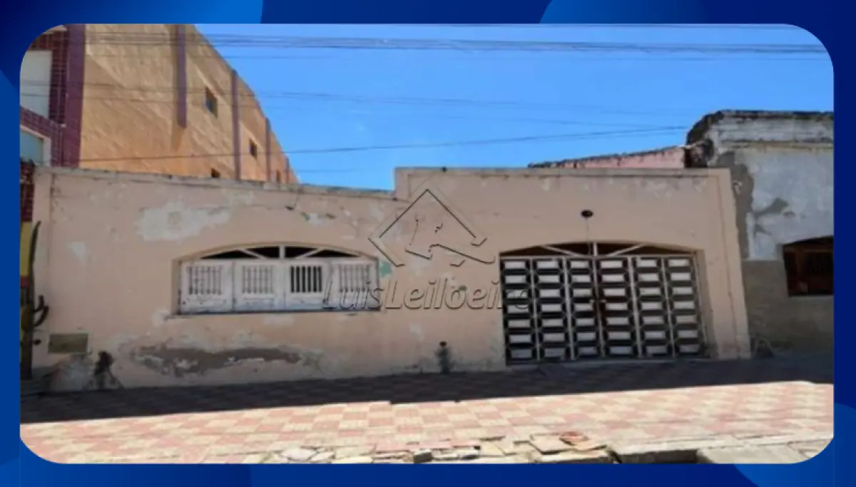 LOTE 154 - CASA - Rua Firmino Tavares, nº 221, Centro, Barro/CE, Área de 327,60m² (7,8m x 42m)