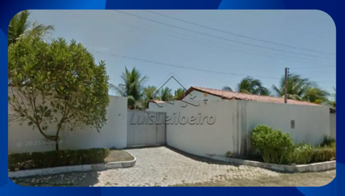LOTE 104 - CASA - Rua Vila Paraíso, nº 20, Marechal Deodoro/AL, medindo 30m de frente, 90m de frente a fundos e 27m de fundos (localizada no final do lado direito, ao lado do imóvel nº 905)