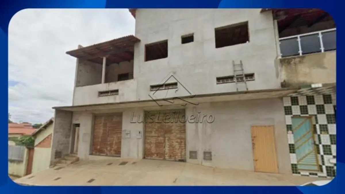 LOTE 047 - PRÉDIO COMERCIAL - Área de 364m², Imóvel Comercial/Residencial, Rua Duque de Caxias, nº 577, Manga/MG