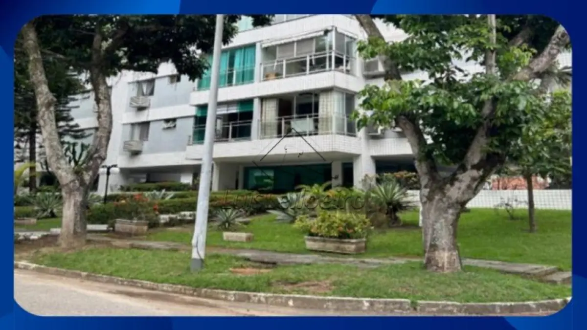 LOTE 025 - APARTAMENTO - Área de aproximadamente 300m², Apartamento 302, Condomínio Jardim Europa, Avenida das Américas, 4319, Bloco I-3, cobertura duplex com vaga de garagem, Barra da Tijuca, Rio de Janeiro/RJ