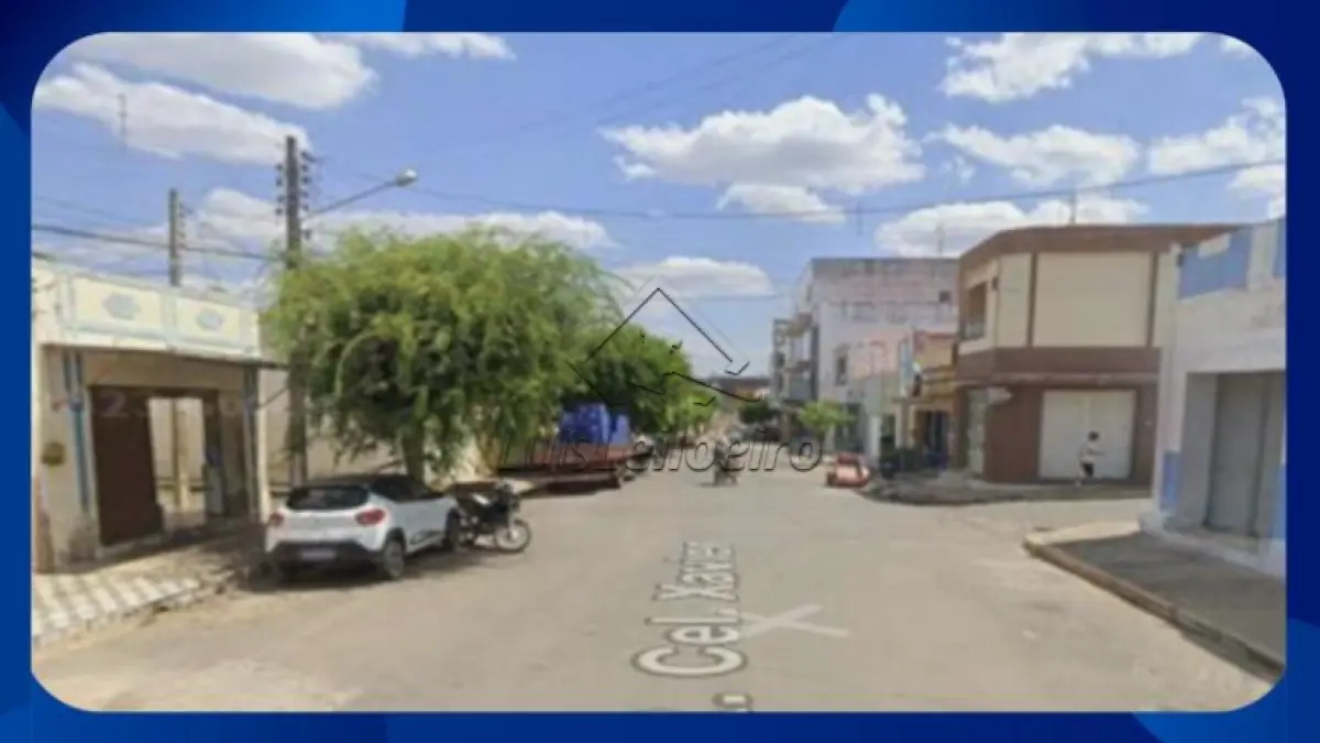 LOTE 088 - CASA - Terreno de 3,60m de frente por 1 quarteirão de comprimento, Rua Coronel Xavier, Aurora/CE