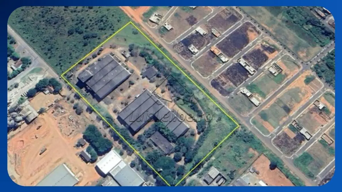 LOTE 086 - PRÉDIO INDUSTRIAL - Av. Alberto Vieira Romão, 792, Distrito Industrial, Alfenas/MG, Área de 49.470,65m²