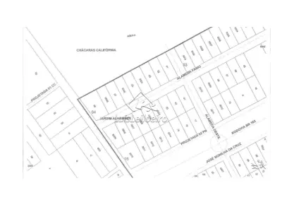 LOTE 0891 - Lote - Alameda Fábio, 205 - Jardim Alhambra, com area total de 1.106,40m²