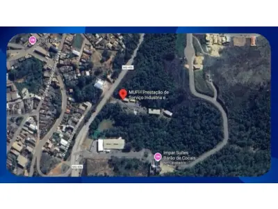 LOTE 000 - PRÉDIO COMERCIAL - Área de 16.000,00m², Rodovia MG 436, nº 2500, KM 20, Local denominado Lagoa João Procópio, Bairro São José, Barão de Cocais/MG