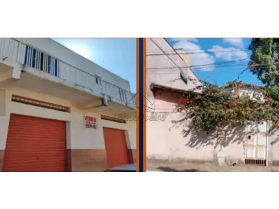 LOTE 017 - IMÓVEIS COMERCIAIS/RESIDENCIAIS - área total de 324m², localizados no bairro Santa Rita, Governador Valadares/MG.