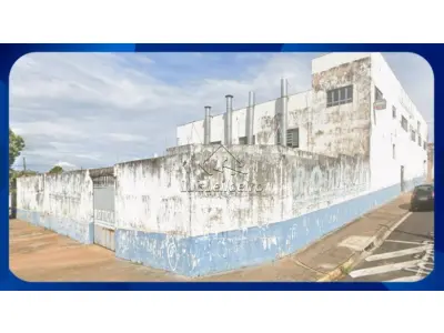 LOTE 02713 - 50% DO IMOVÉL - Um barracão, Área Total de 1.062,50m2 e Área construída de 873,22m2, situado na Rua João Batista Délia, 509, Jardim Lima - Franca/SP