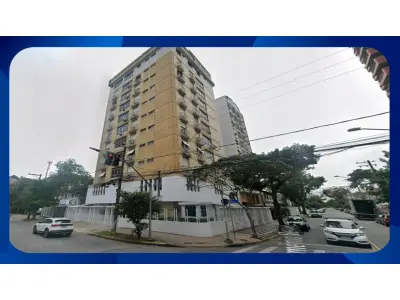LOTE 099 - APARTAMENTO DUPLEX - Apartamento nº 91, 9º andar e cobertura, Edifício Joamar, Rua Primeiro de Maio, nº 91, Aparecida, Santos/SP, Área útil de 409,70m²