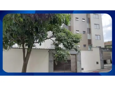 LOTE 097 - 50% APARTAMENTO - Nº 203, Edifício Olga Barbosa, Rua Jacuí, nº 127, Bairro Floresta, Belo Horizonte/MG, Área total de 76m² e uma vaga de garagem
