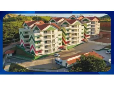 LOTE 064 - APARTAMENTO COBERTURA DUPLEX - Área de 130,75m², Apartamento 404, Bloco 03, Residencial Paraíba Parque 2, Rua Domingos Luiz do Nascimento, nº 160, Lava Pés, Paraíba do Sul/RJ