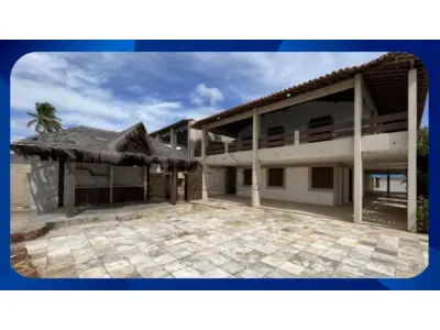 LOTE 022 - CASA RESIDENCIAL - composta de dois pavimentos, com área de 466,80m², localizada na Avenida Beira Mar (projetada), Distrito de Pontas de Pedra, Goiana/PE