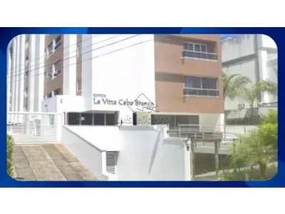 LOTE 002 - APARTAMENTO - Apartamento 202 do Edifício La Vitta Cabo Branco, com área privativa de 81,49 m² e 02 vagas de garagem no mezanino, localizado na Rua Osiris de Belli, 235, Cabo Branco, João Pessoa/PB